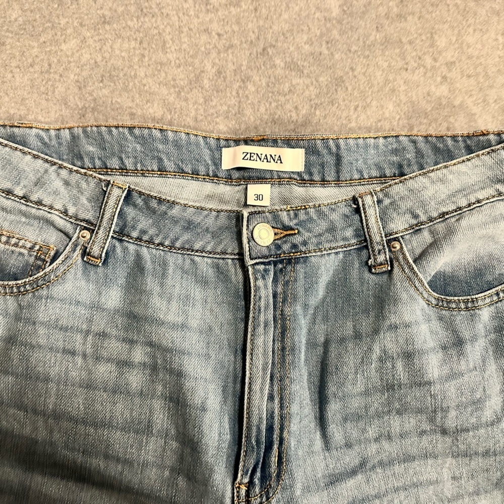Zenana side slit jeans size 30 - Picture 7 of 11